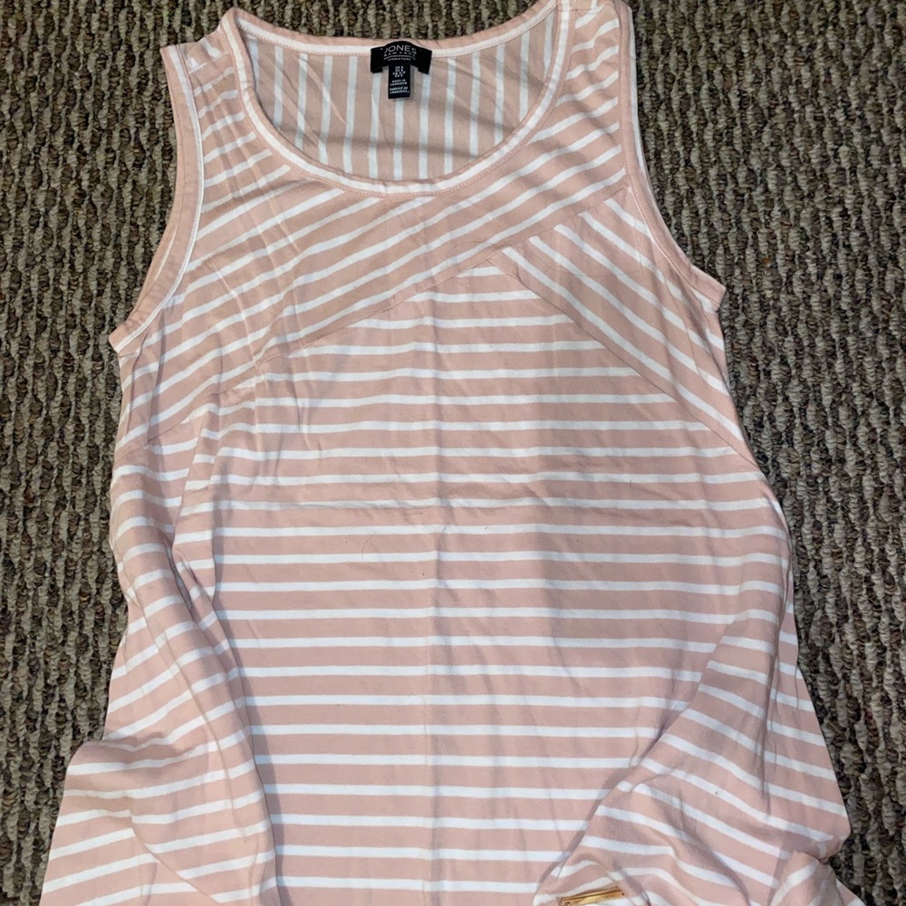 Jones New York striped tank